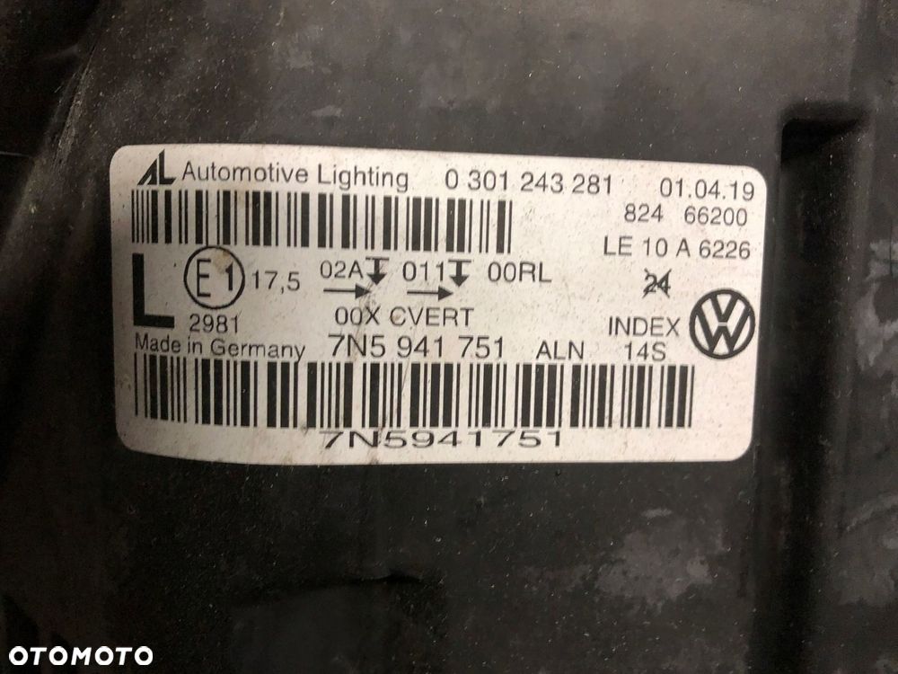 SEAT ALHAMBRA 7N5 941751 BI XENON SKRĘTNY LEWY - 3