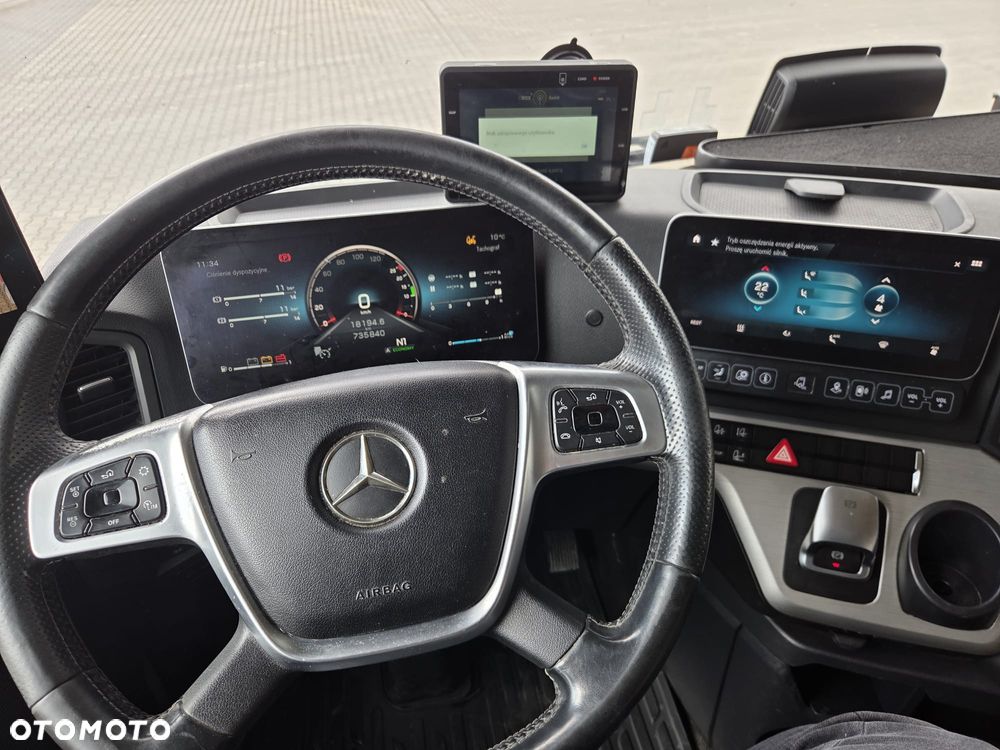 Mercedes-Benz ACTROS MP5 / MIRRORCAM / LAMPY LED / LOWDECK / - 5