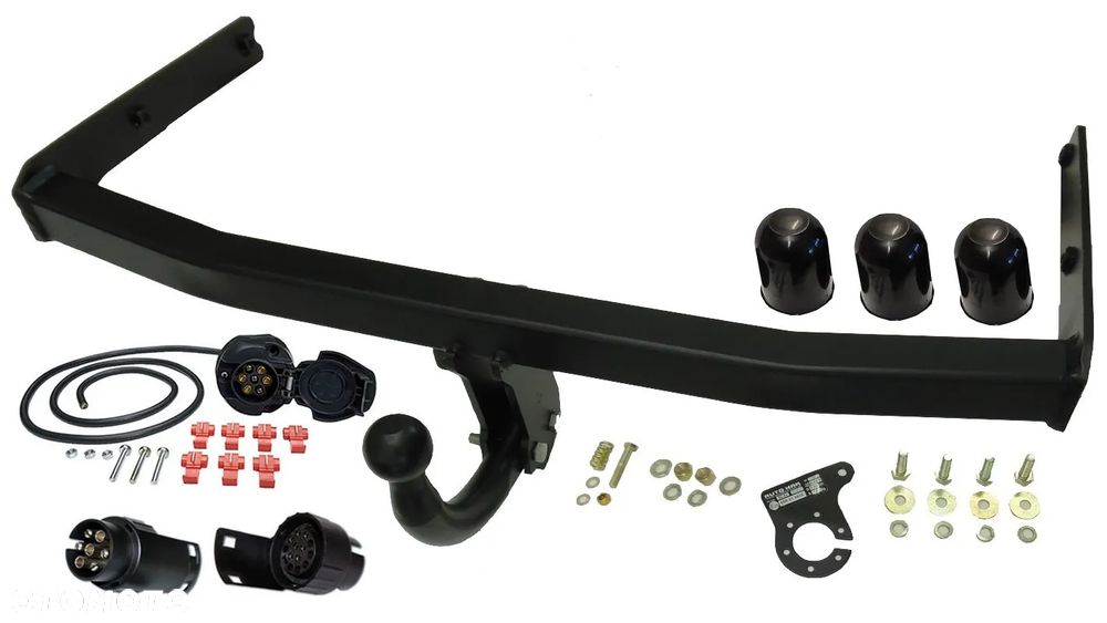 SEAT IBIZA 6L1 III3 2002-2008 HAK HOLOWNICZY Z KULA ODKRĘCANA NA DWIE ŚRUBY+WIĄZKA 7PIN - 2