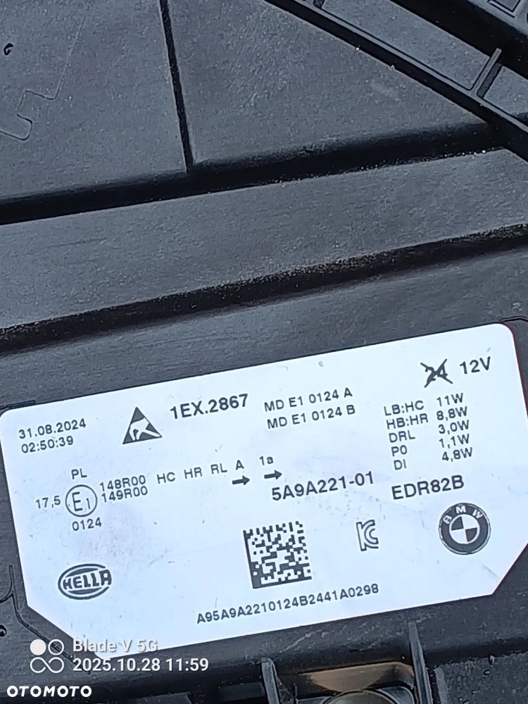 Lampy Lewa Prawa BMW X1 U11 Full Led - 15