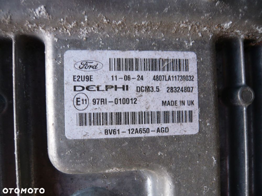 komputer sterownik silnika bv61-12a650-agd ford focus mk3 - 2