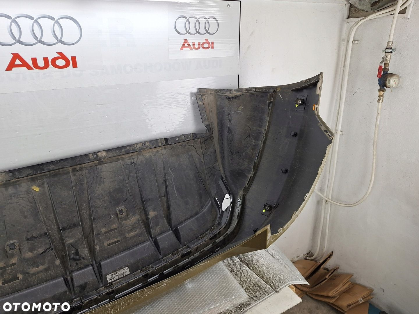 ZDERZAK AUDI E-TRON GT 2020-2024 ORYGINAŁ OE ASO 4J 4J3 DYFUZOR SPOJLER - 5