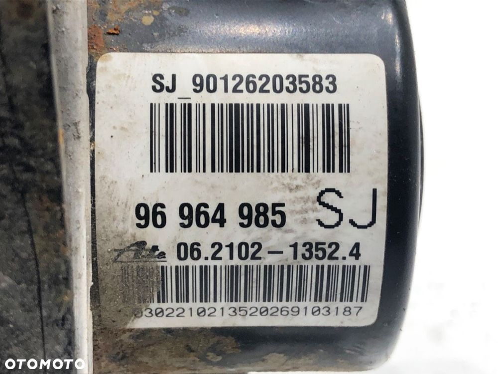 POMPA ABS - 403.00 PLN - CHEVROLET AVEO / KALOS liftback (T250, T255) 2006 - 2022 1.2 62 kW [84 KM] - 6