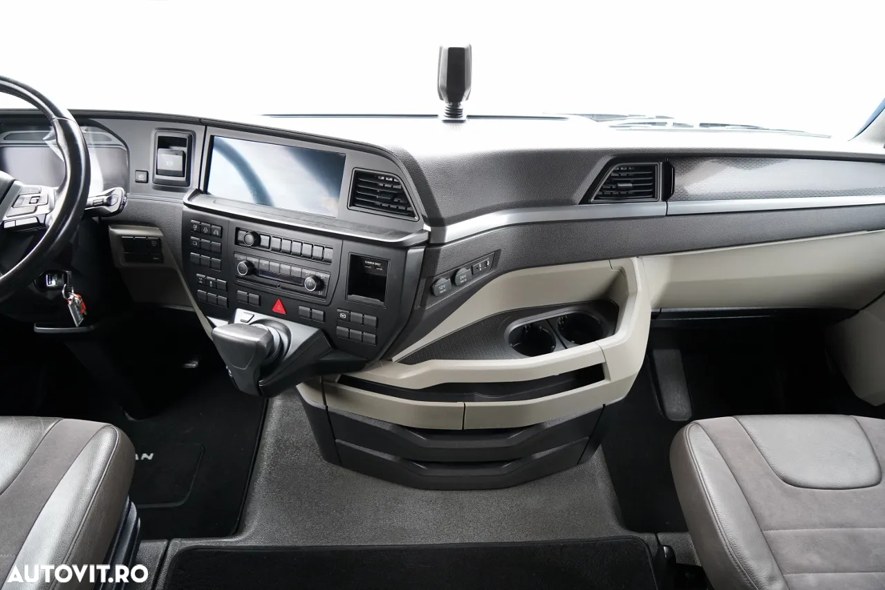 MAN TGX 18.510 / GX / RETARDER / NAVI / TV / PIELE / JANTE DIN ALIAJ / CONTRACT POST-SERVICE / ECHIPAMENTE COMPLETE - 31