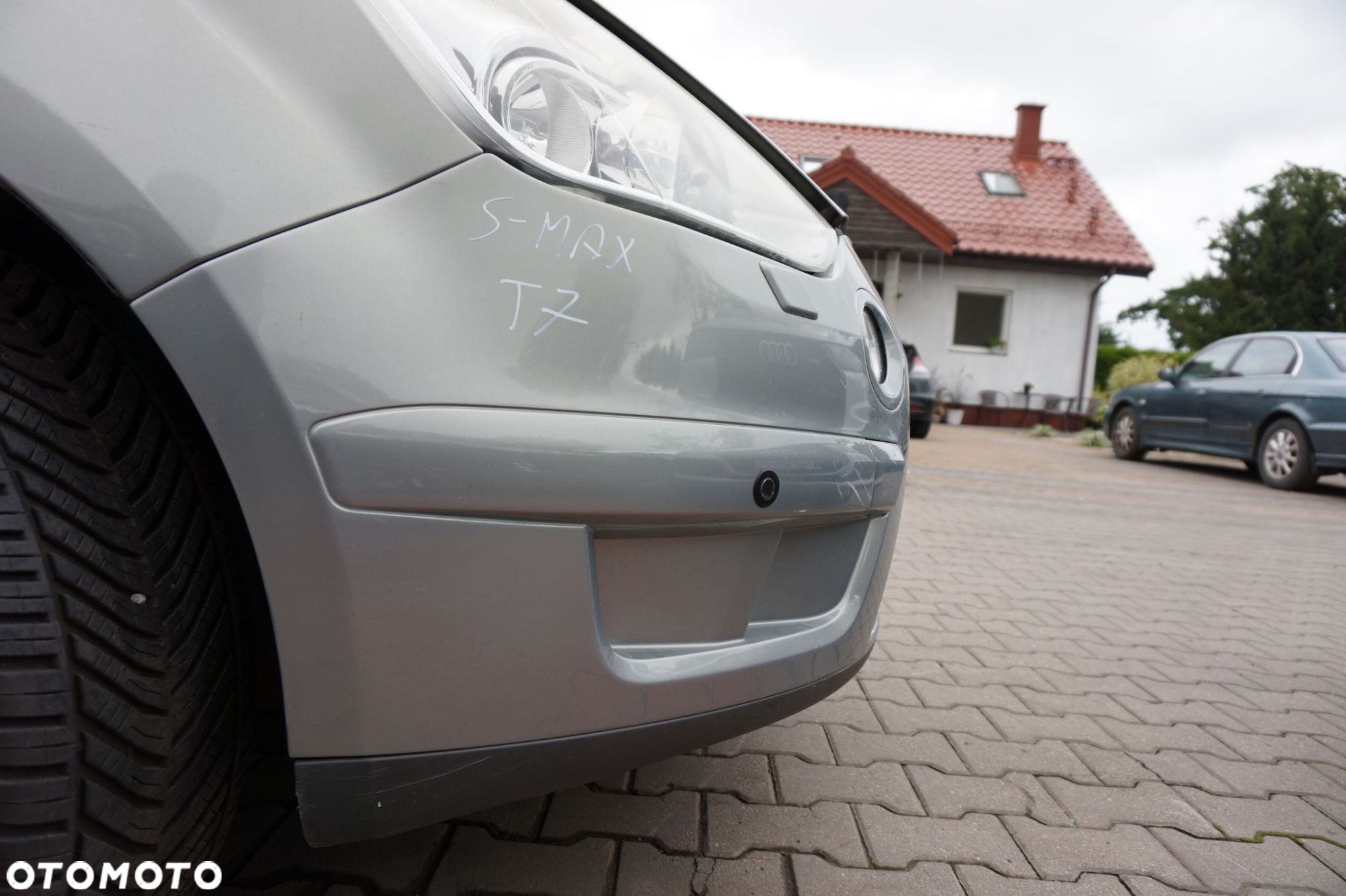 MASKA ZDERZAK BŁOTNIKI LAMPY S-MAX I MK1 T7 XENON EU FORD 2006-2010 SZARY THUNDER PRZÓD KOMPLETNY - 11