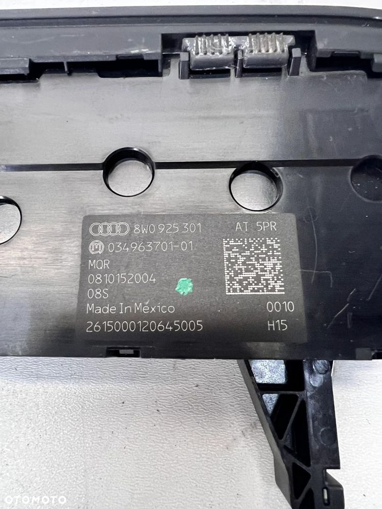 PANEL GUZIK DRIVE SELECT START STOP ESP AUDI A4 B9 8W0925301AT - 10