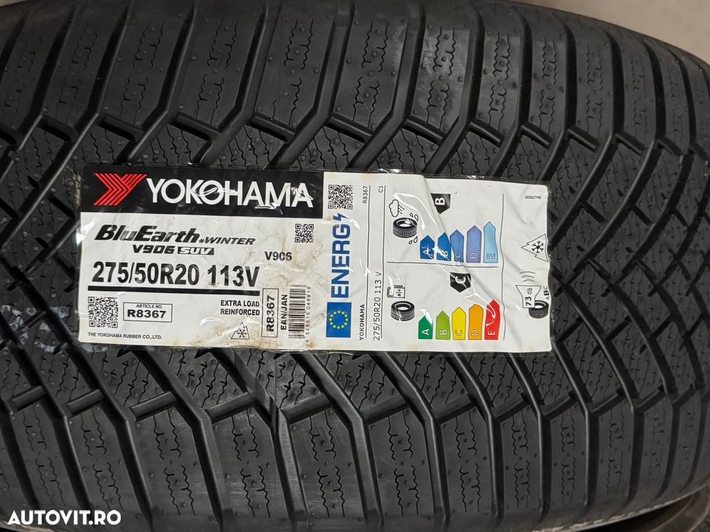 Vând 2 anvelope 275/50/20 Yokohama noi de iarnă - 2