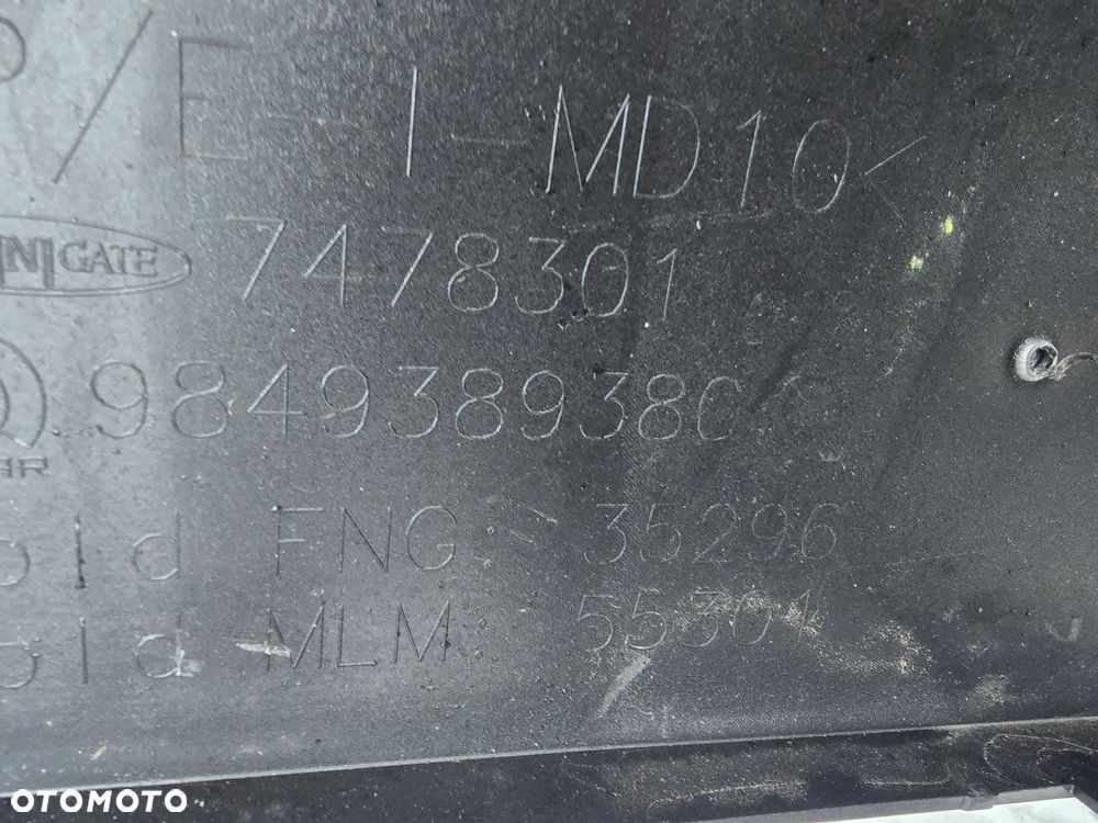 Citroen jumpy III lift 2024 2025 zderzak przód ładny oryginał lakierowany - 6