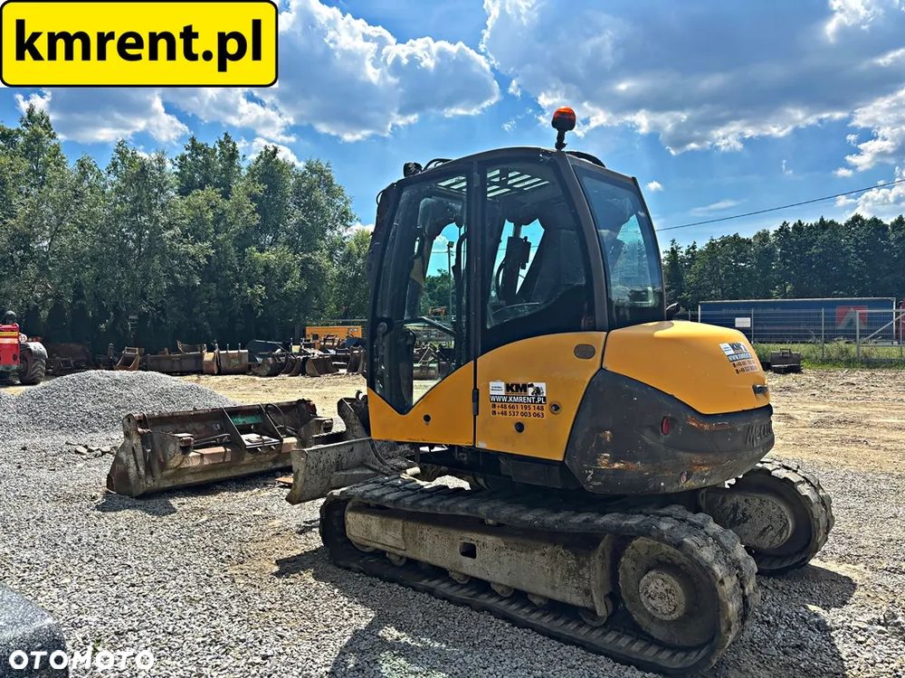 Mecalac 8 MCR MINI-KOPARKA 2012R. | MECALAC 6 MCR, JCB 8065 8080 8085 85 Z VOLVO ECR 88, CAT 308, 307 , BOBCAT 80 KOMATSU PC 88 - 12
