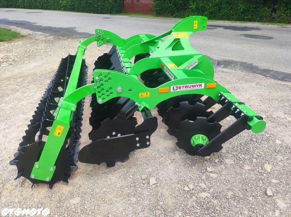 Brona Talerzowa Lekka do wymieszania obornika z glebą TIGER JUNIOR Talerzówka Fi 510 Wał Rurowy Strunowy Daszkowy Packera - 3