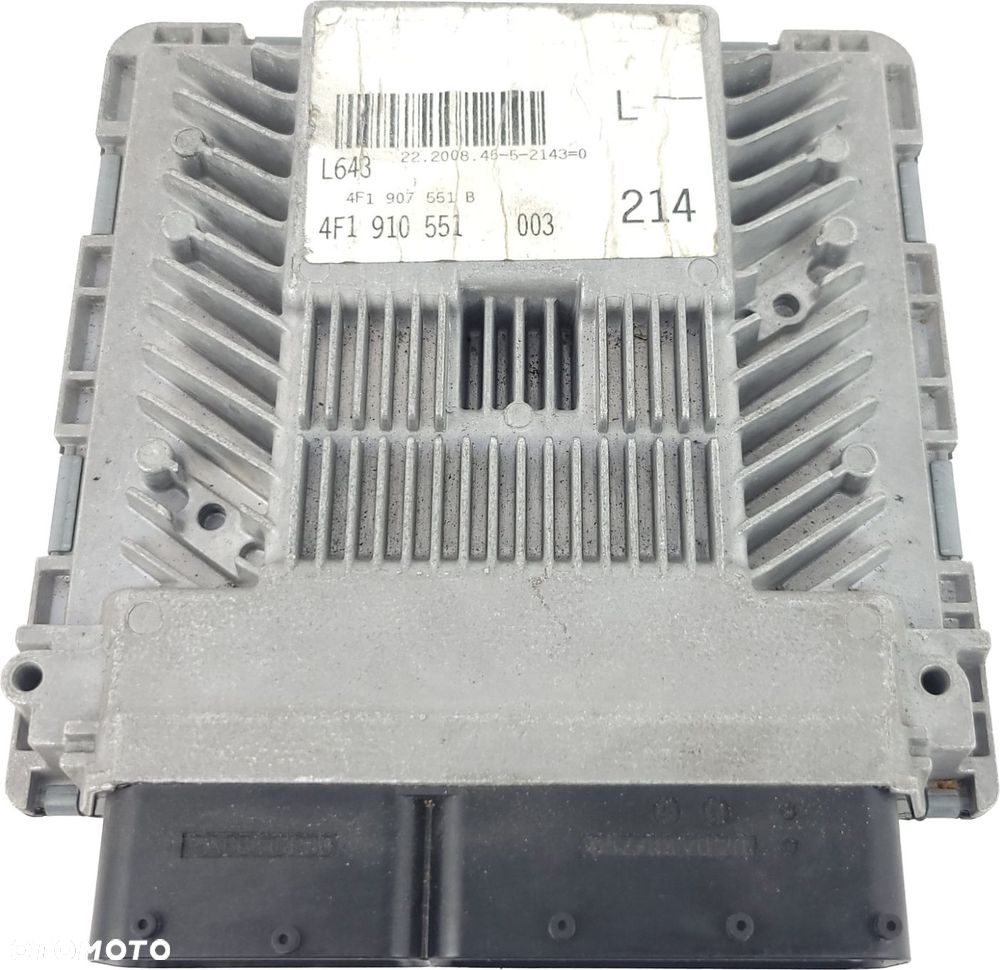 AUDI A6 C6 LIFT 3.0 TFSI STEROWNIK MODUŁ KOMPUTER ECU 4F1910551 4F1907551B