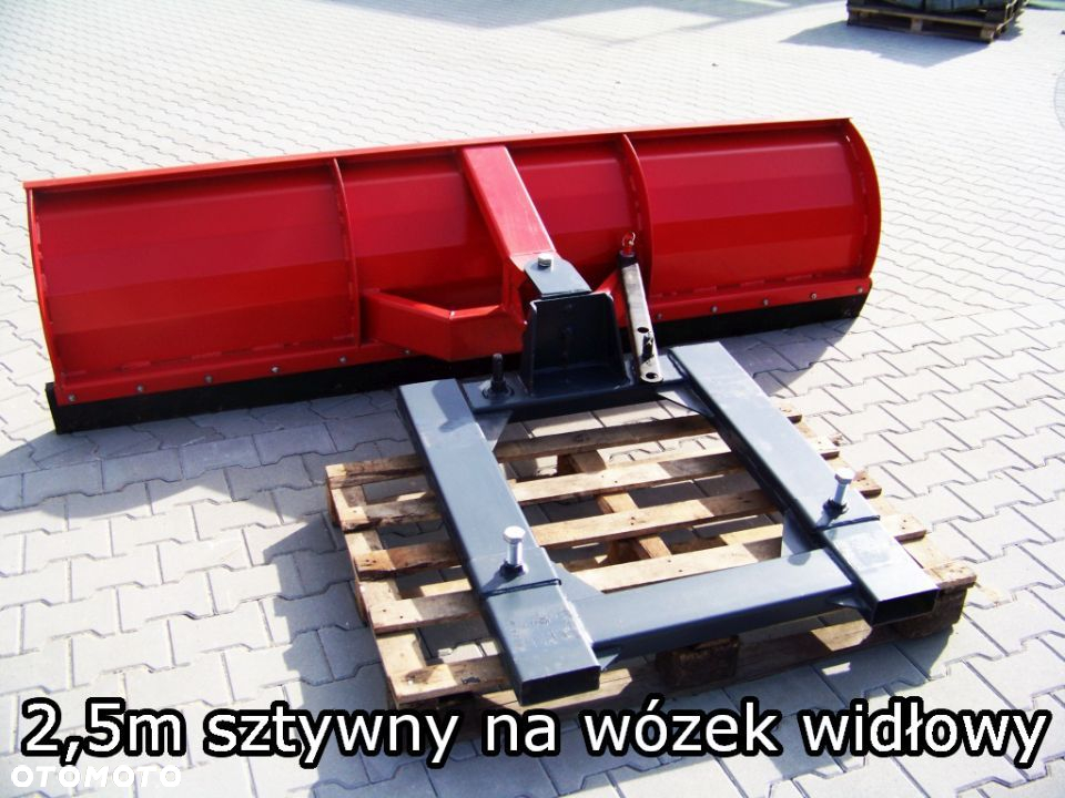 Pług do śniegu PROSTY śnieżny sztywny URSUS C330/C360 1,50 1,80 2,0 2,5 3,0m TUR TUZ EURO SMS WÓZEK - 16
