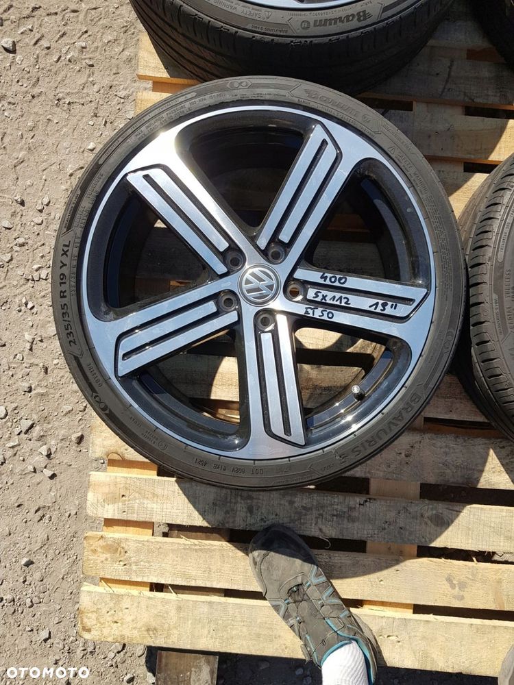 KOŁA ALUFELGI 5G0601025AH VOLKSWAGEN GOLF VII 8.0 J x 19 5X112 ET 50 - 5