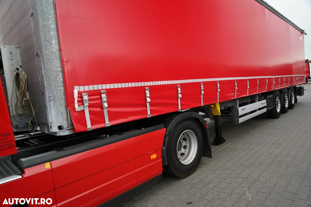 Volvo FH 500 / I-SAVE / XXL / I-PARK COOL / MODEL NOU / ANVELOPE 100% / + CORTINĂ STANDARD SCHMITZ / PUNTE RABATABILĂ / ACOPERIȘ RABATABIL / 2022 / DUPĂ CONTRACTUL DE SERVICE GOLD - 7