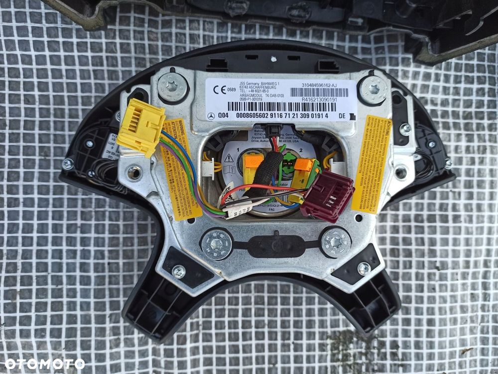 MERCEDES W204 C-KLASA 07-11 DESKA KONSOLA PODUSZKI AIRBAG KOMPLET EUROPA - 11