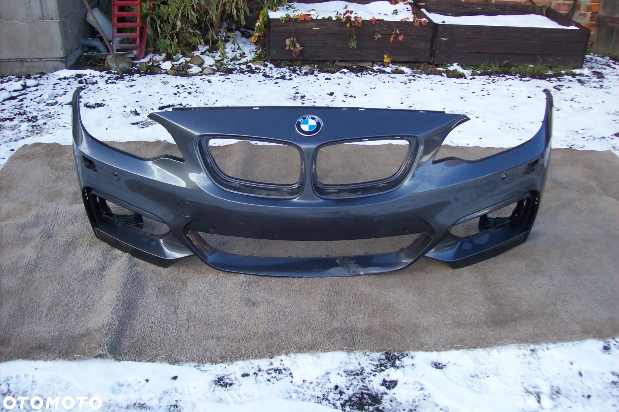 ZDERZAK PRZEDNI BMW 2 F22 F23 M-PAKIET SPRYSKI  4XPDC - 1