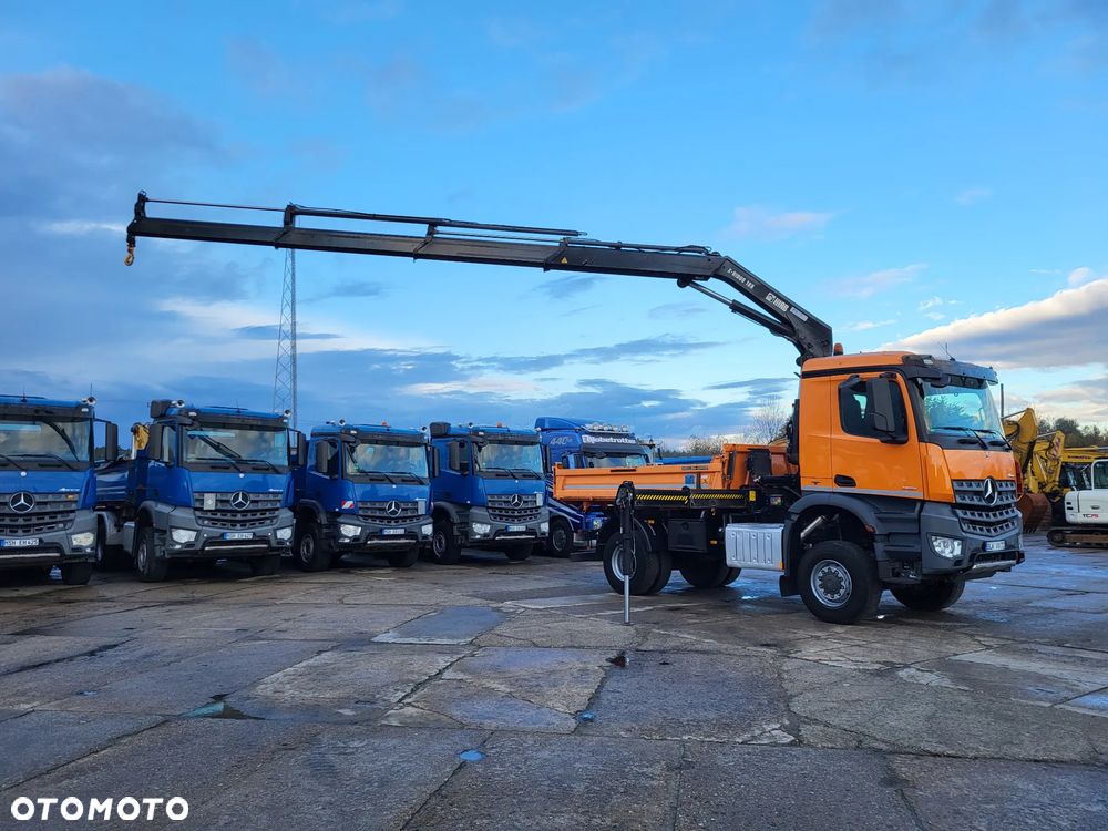 Mercedes-Benz Arocs 1851 4x4 HDS Wywrotka spr z Niemiec - 17