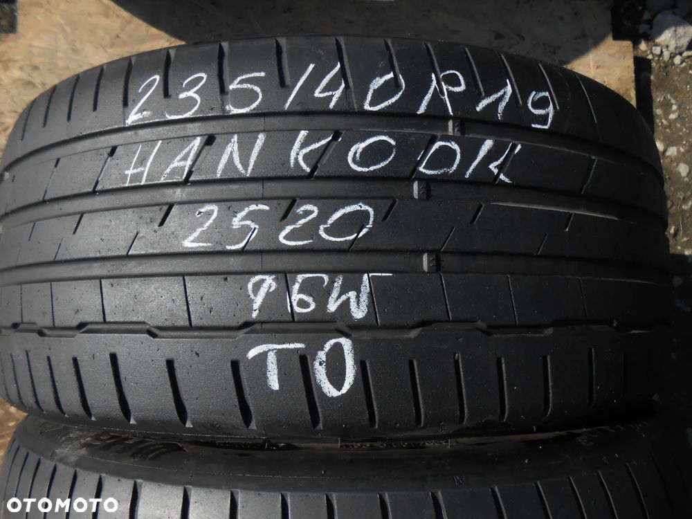 OPONY 235/40R19 HANKOOK VENTUS S1 EVO3 TO DOT 2520 7MM - 3