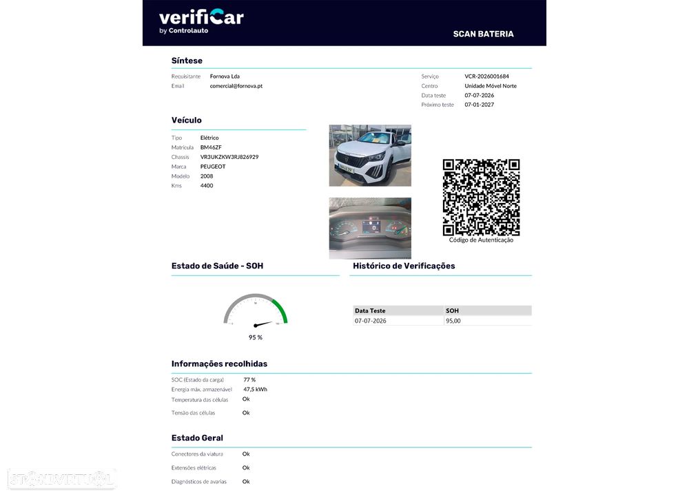 Peugeot e-2008 54 kWh Active - 2