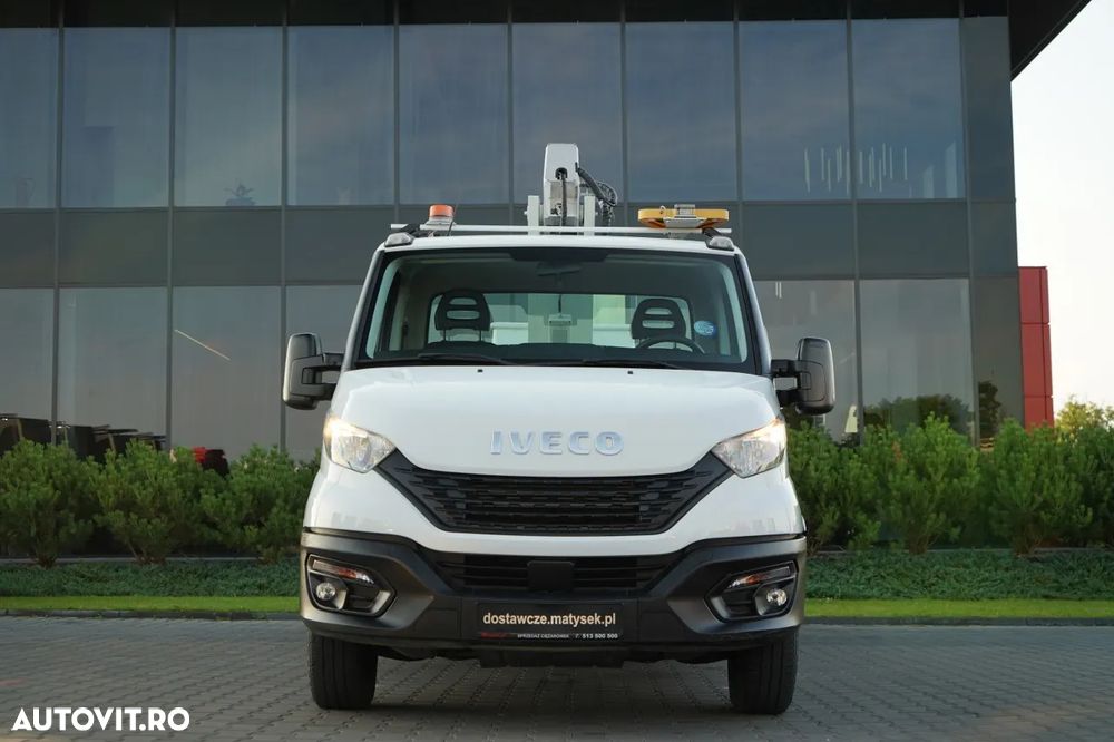 Iveco DAILY 35-140 / Platformă autotractivă / MULTITEL 160 ALUMINIU / 4 STABILIZATOARE / MANUALĂ / 2017 - 10