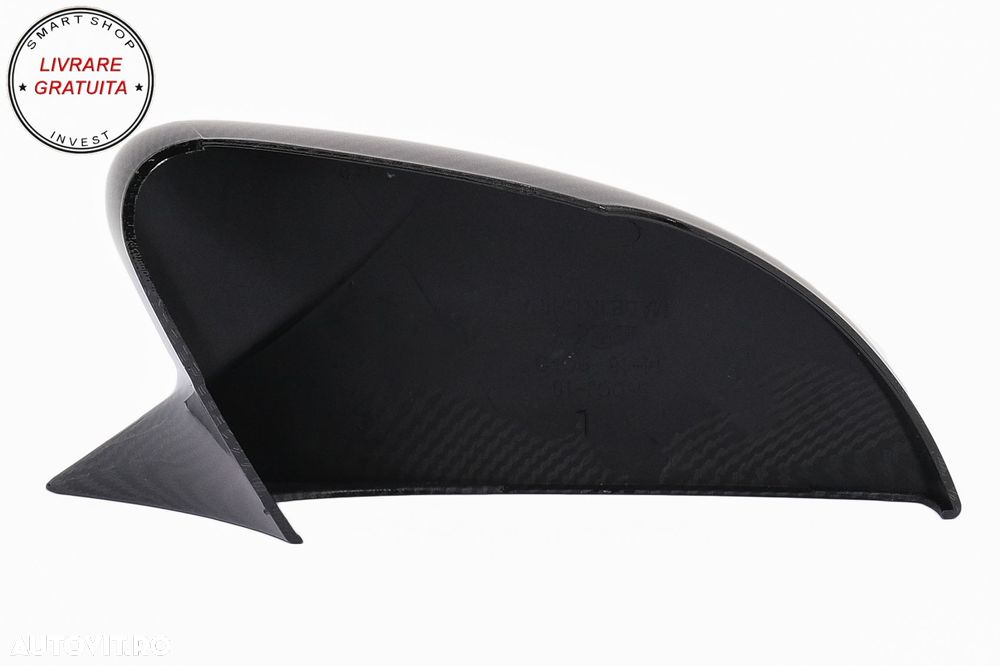 Capace Oglinzi VW Polo 6R 6C MK5 (2009-2017) Up! Hatchback (09.2016-2019) Carbon L- livrare gratuita - 4