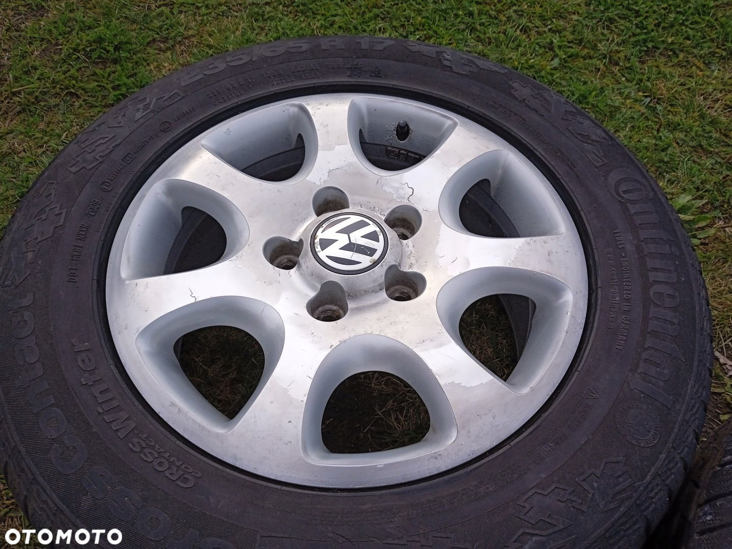 felgi aluminiowe 5x130 VW Touareg 2002-2017 7L6601025A opony zimowe 235/65 - 6