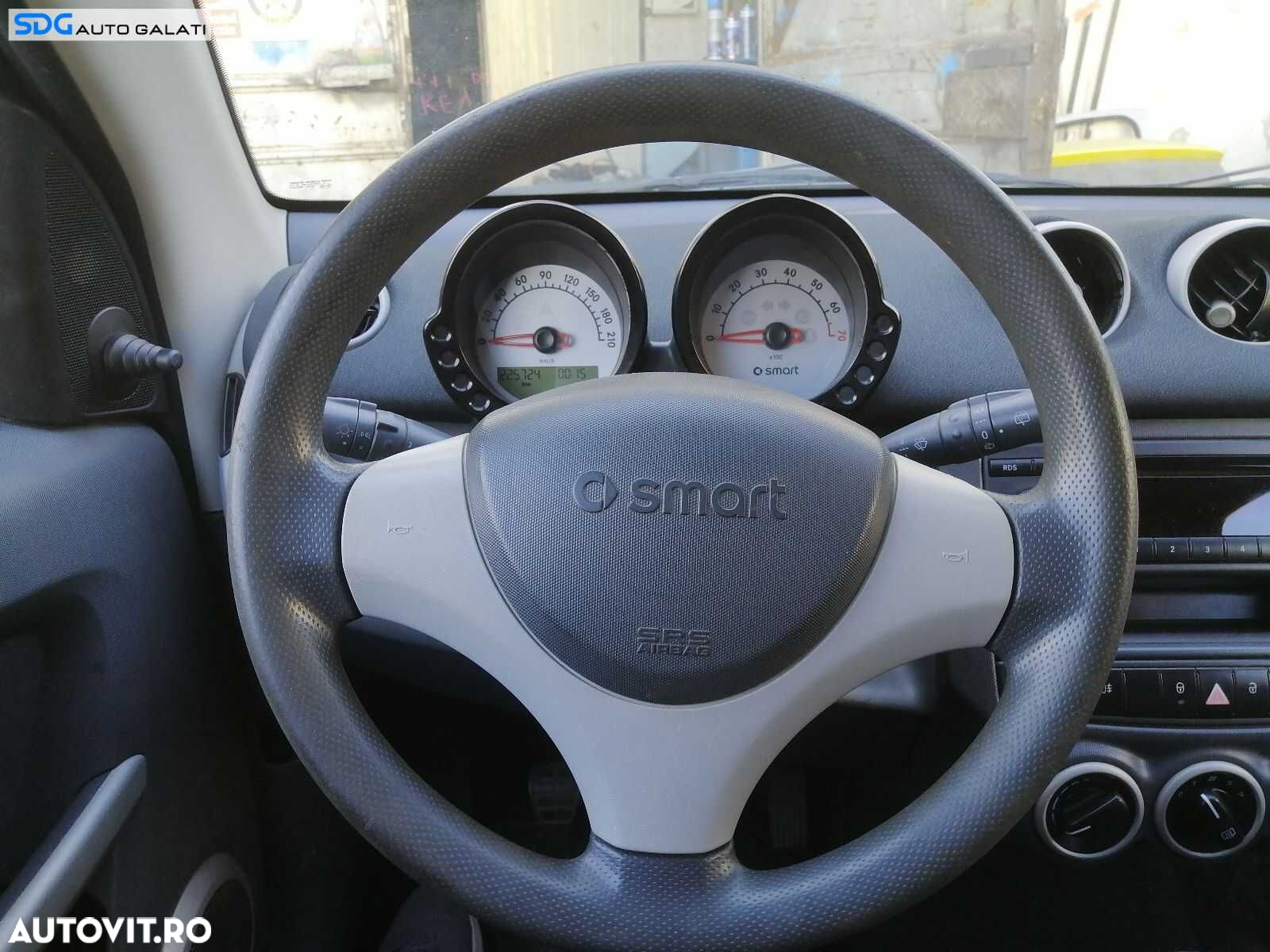 Volan Piele 3 Spite FARA Airbag Smart Forfour W454 2004 - 2006 [0791] - 2