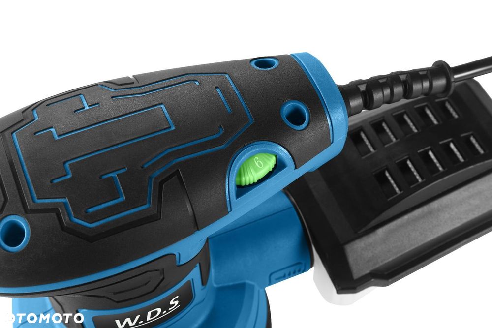 Szlifierka mimośrodowa sieciowe KraftDele 1300 W 230 V - 13