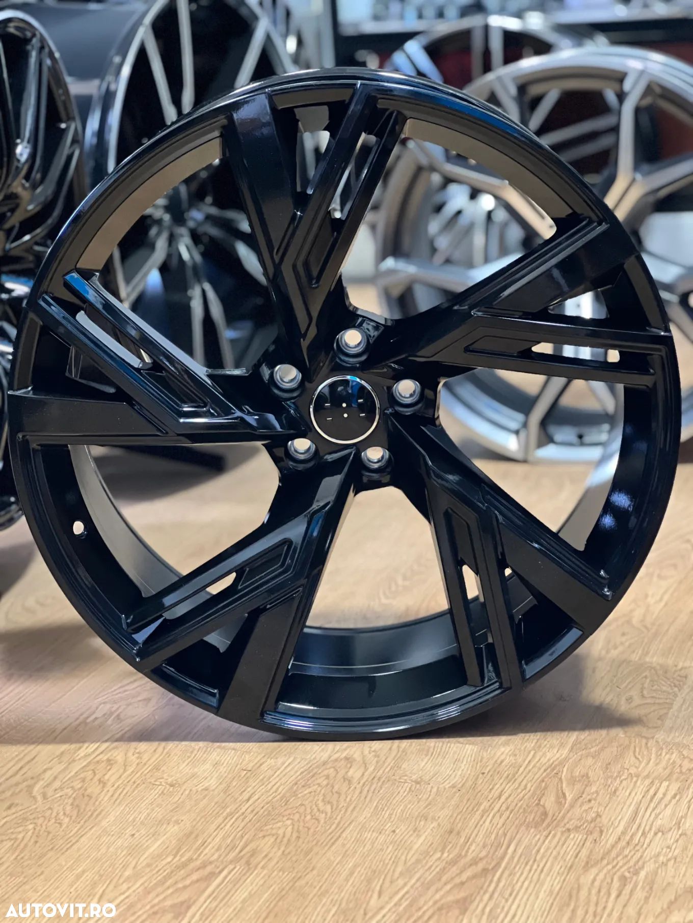 Jante AUDI 21 R21 RS A5 A6 A7 A8 Q3 Q5 Q7 Q8 Gloss black - 1