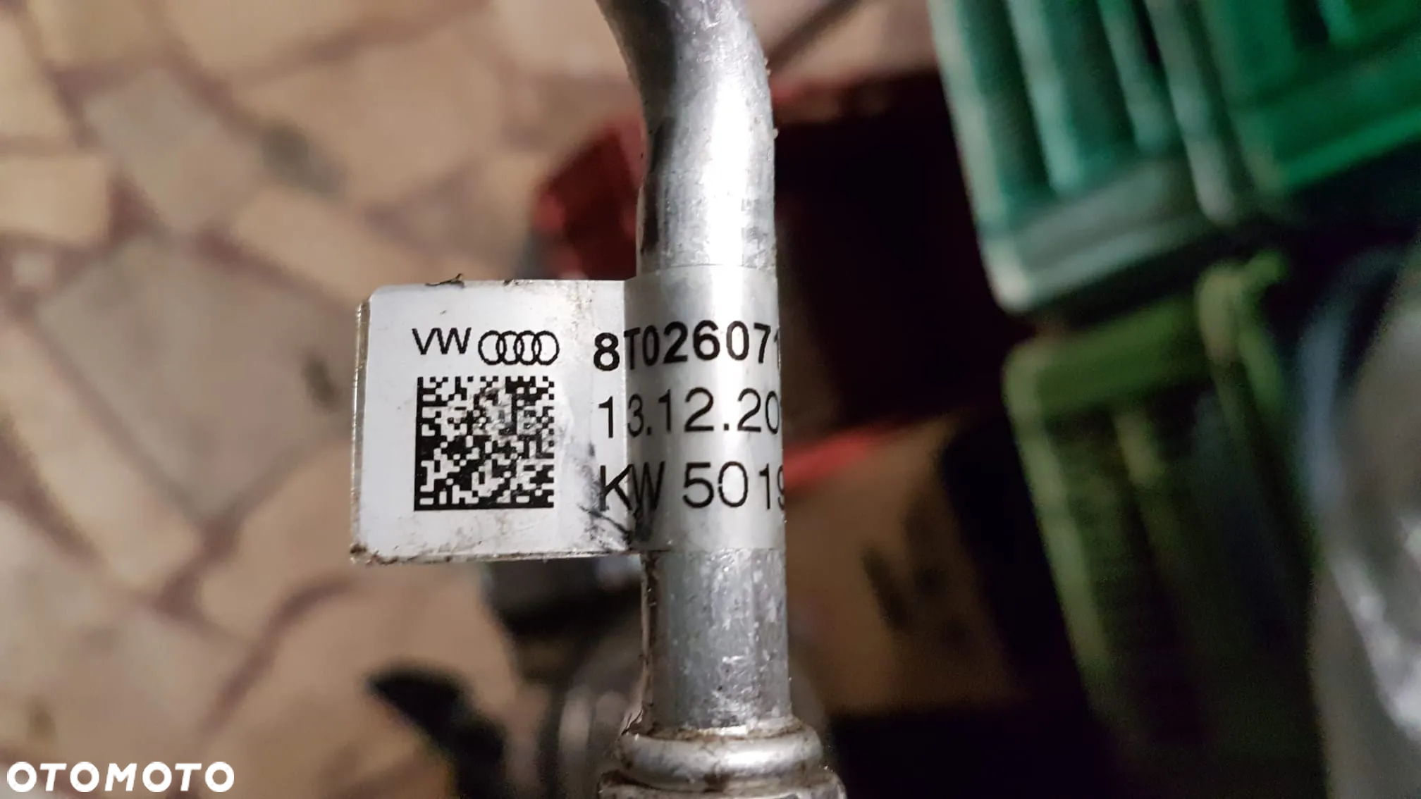 PRZEWÓD KLIMATYZACJI AUDI A4 A5 2.0 TDI8T0260710G 8T0260707C - 2