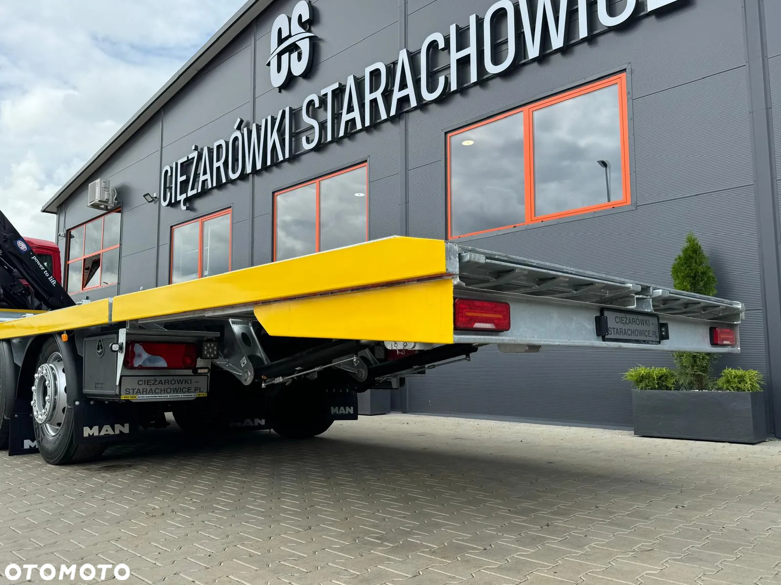 MAN MAN MAN TGS TGX 26.360 E5 laweta uniwersalna 10,2m + Dźwig HDS HMF 1420 K2 / do przewozu kontenerów / pomoc drogowa / platforma / energetyka/ kran krane dzwig hds żuraw - 11