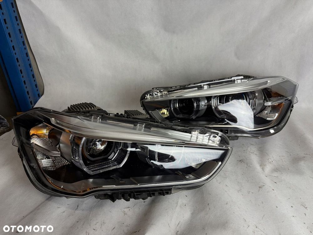 BMW X1 F48 FULL LED LAMPA LEWA PRAWA REFLEKTOR LEWY PRAWY DEMONTAŻ - 1
