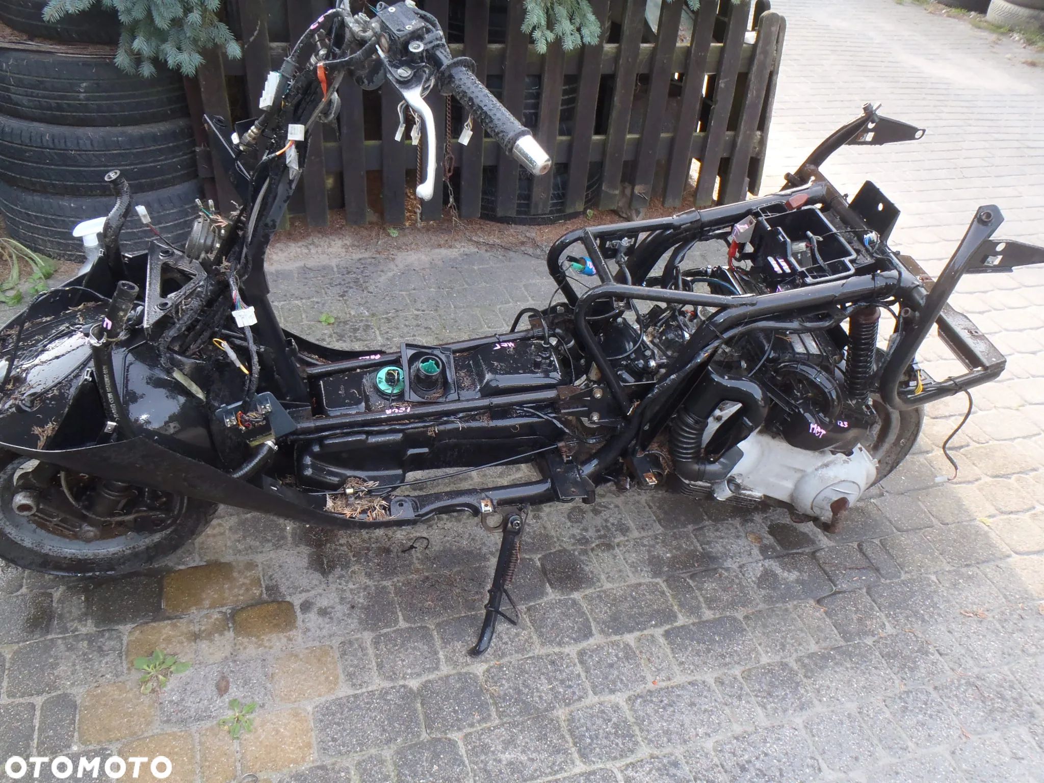 silnik blok karter wał tłok piaggio hexagon 180 125 - 1