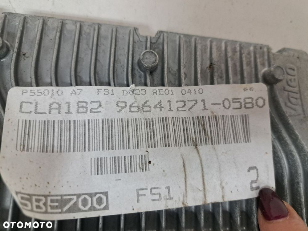 CITROEN PEUGEOT 9664127180 KOMPUTER  STEROWNIK SILNIKA - 3