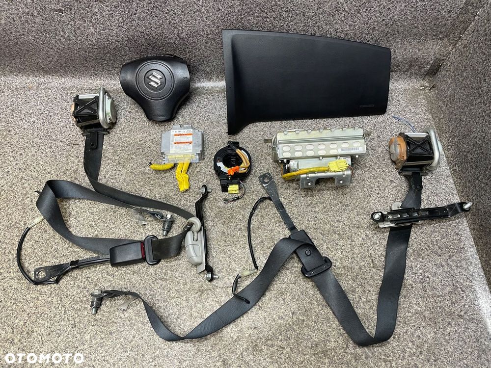 Poduszka kierowcy pasazera Airbag zaslepka pasy modul Grand Vitara 2 II KPL - 1