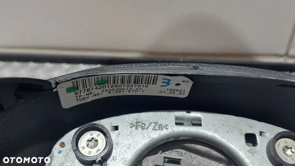 KIEROWNICA SKÓRZANA BMW X5 E70 MULTIFUNKCJA NR 6778742 - 5