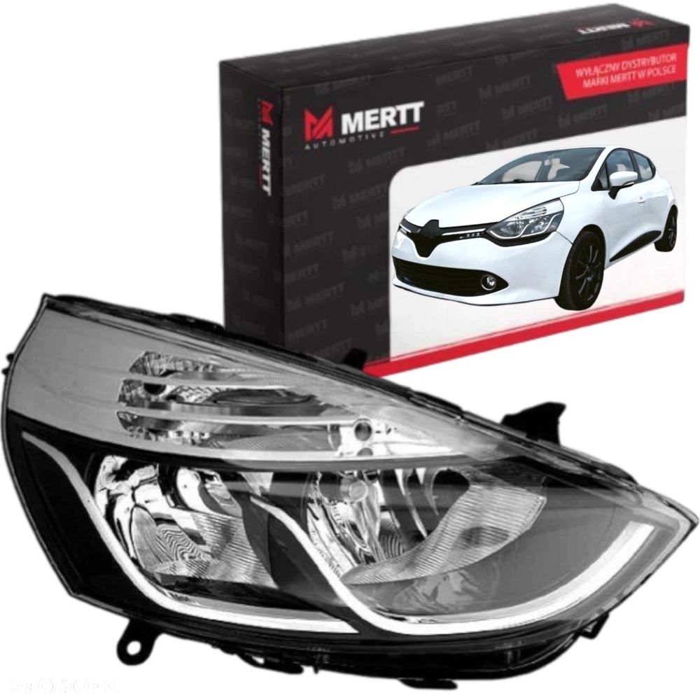 LAMPY PRZEDNIE REFLEKTORY PRAWY LEWY KOMPLET RENAULT CLIO IV HB KOMBI - 4