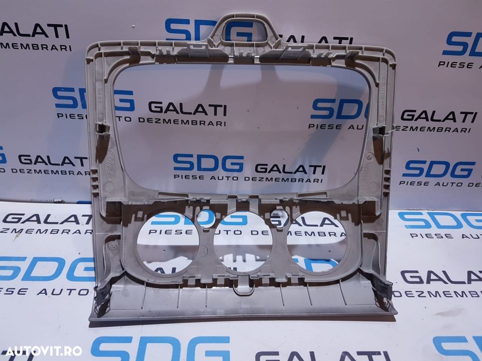 Rama Consola Panou Comanda AC Clima Climatronic Ford Focus 2 2004 - 2008 COD : 7M51-18522 - 2