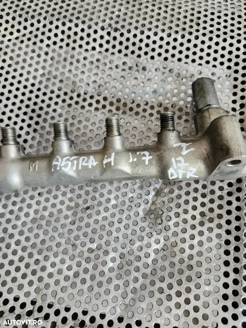 Rampa Injectie Injectoare Cu Senzor Opel Astra H Meriva Zafira B Corsa D 1.7 Cdti Euro 4 Motor Z17D - 5