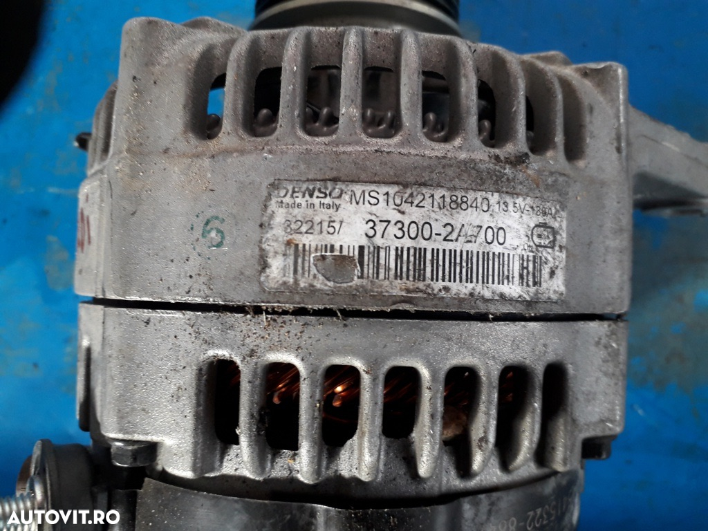 Alternator Hyundai Kia 37300-2A700 1.7 CRDi 2011 2012 2013 2014 2015 2016 2017 2018 - 2