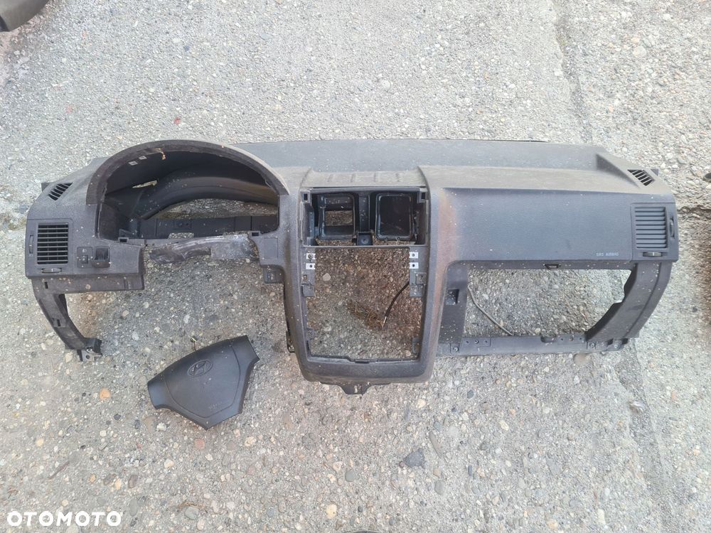 kokpit konsola deska rozdzielcza poduszki airbag hyundai getz - 1