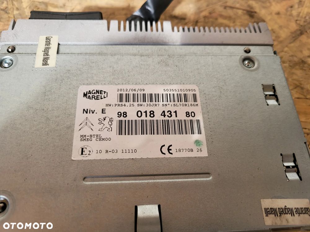 Radio nawigacja ekran Peugeot 208 - 6