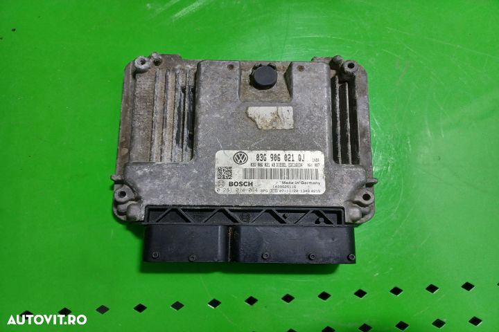 CALCULATOR MOTOR ECU 1.9 BLS 03G906021QJ Volkswagen VW Golf - 2