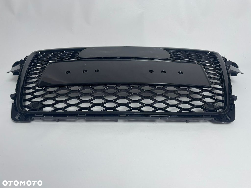 Audi A4 B8 Atrapa Chłodnicy Przedni Grill Plaster Miodu 08-12 Czarny - 7