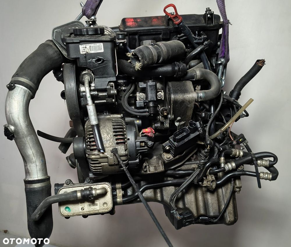 Silnik kompletny BMW 3 E90 5 E60 320D 520D 2.0D, M47D20 204D4 - 4