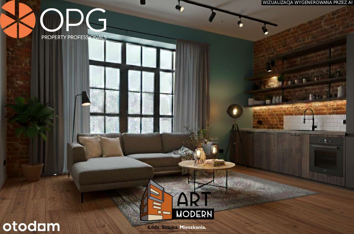 Prestiżowy Loft, I piętro, 2 balkony, Centrum - oddany do użytkowania