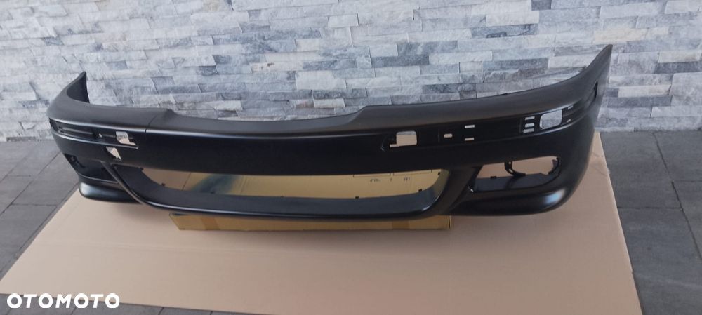 ZDERZAK BMW E39 M PAKIET PRZEDNI PRZÓD CZARNY AKRYLWYSYŁKA - 2