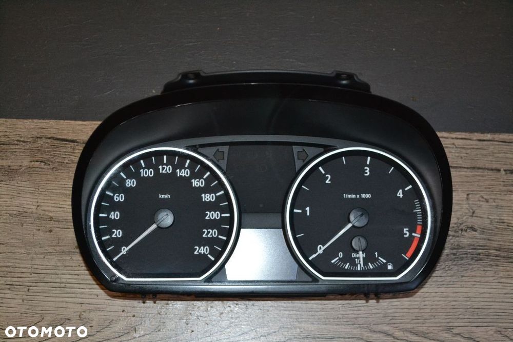 BMW E81 E87 LICZNIK ZEGAR DIESEL 9110195 EUROPA - 1