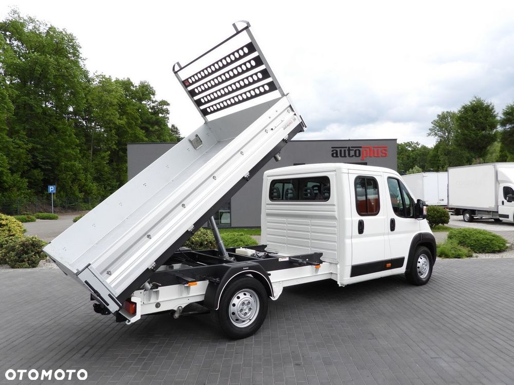 Peugeot BOXER WYWROTKA TRÓJSTRONNA PODWÓJNA KABINA DOKA 7 MIEJSC LEDY KLIMATYZACJA  165KM - 4