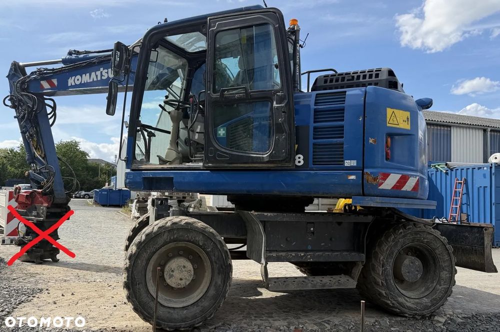 Komatsu Koparki kołowe różne 148-8 - 1